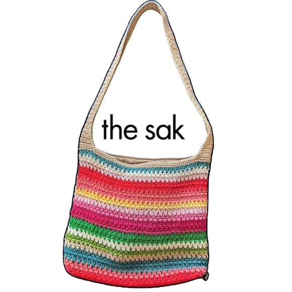 the sak crocheted rainbow purse 🌈 - Picture 1 of 6